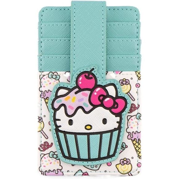 Loungefly Sanrio Hello Kitty Sweet Treats Cardholder Wallet - Picture 1 of 2